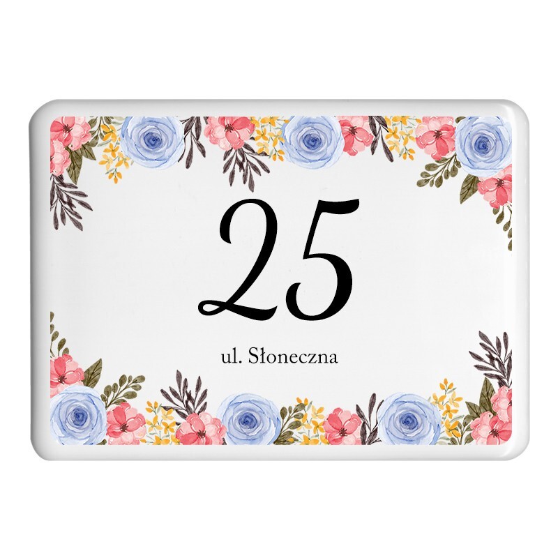 tabliczka adresowa na dom