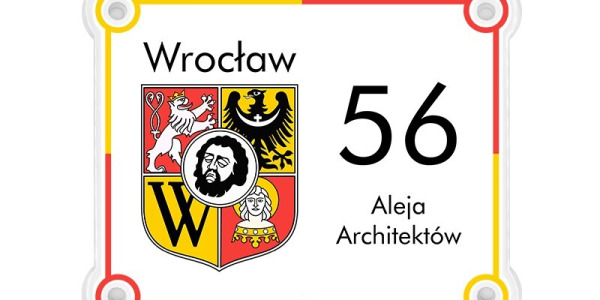 Jak dobrać rozmiar tabliczki adresowej, by była widoczna z ulicy?